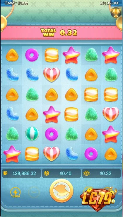 Candy Burst — ảnh giao diện