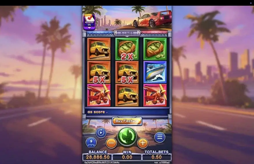 Ảnh bảng biểu tượng & tính năng game BAD RICH WOLF (slot FC) chơi tại LC79