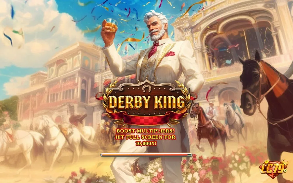 Ảnh màn hình gameplay game Derby King (slot JDB) chơi tại LC79