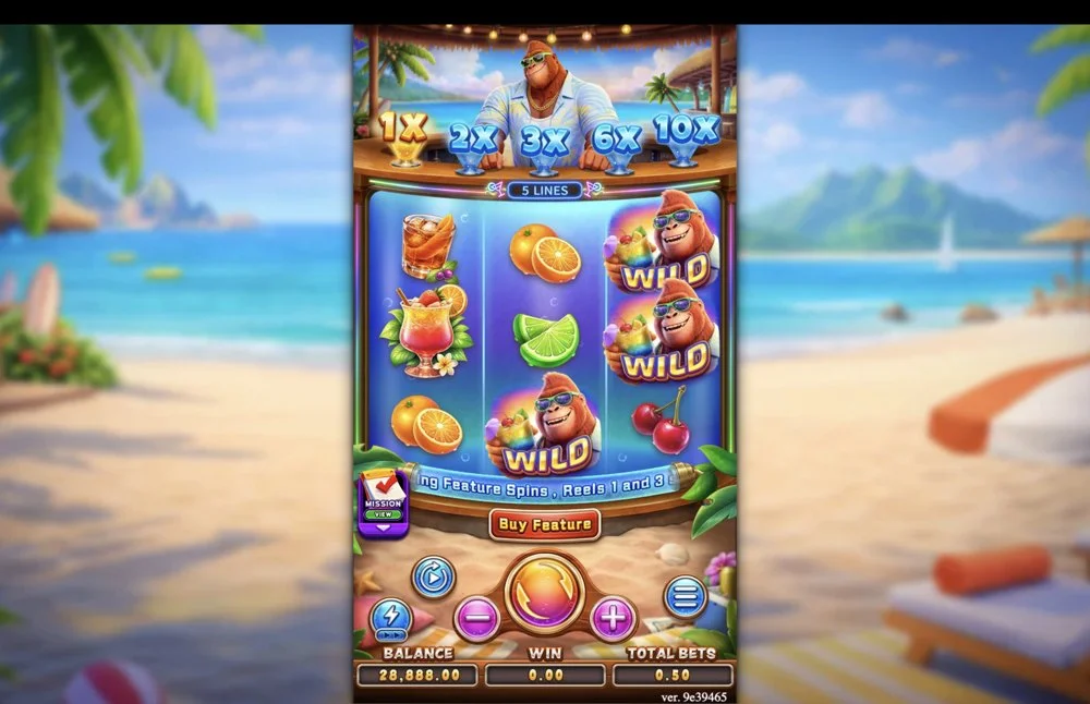 Ảnh bảng biểu tượng & tính năng game KONG ISLAND (slot FC) chơi tại LC79