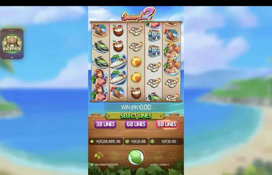 Ảnh bảng biểu tượng & tính năng game Spindrift 2 (slot JDB) chơi tại LC79