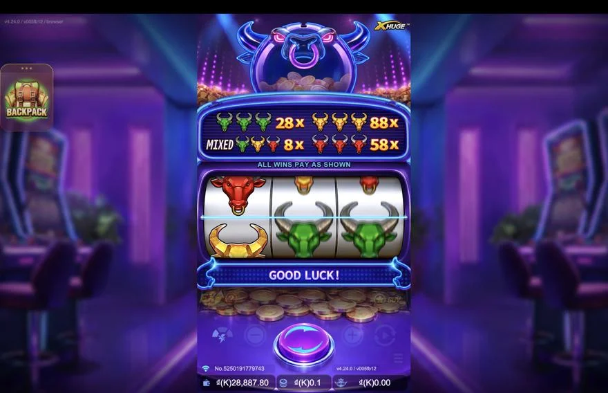 Ảnh màn hình gameplay game Super Niubi Fortune X-Huge (slot JDB) chơi tại LC79