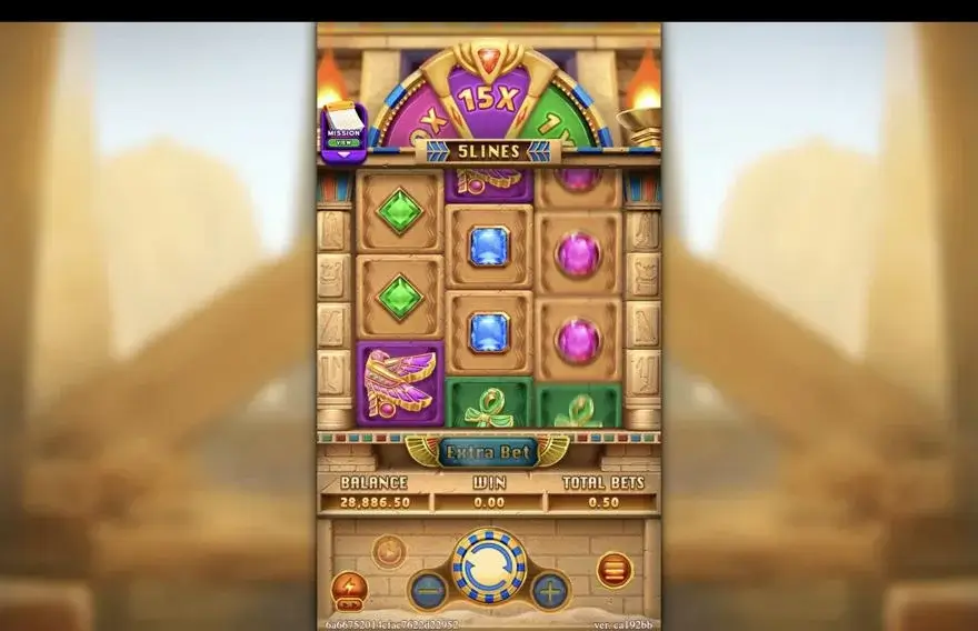 Ảnh bảng biểu tượng & tính năng game TREASURE RAIDERS (slot FC) chơi tại LC79