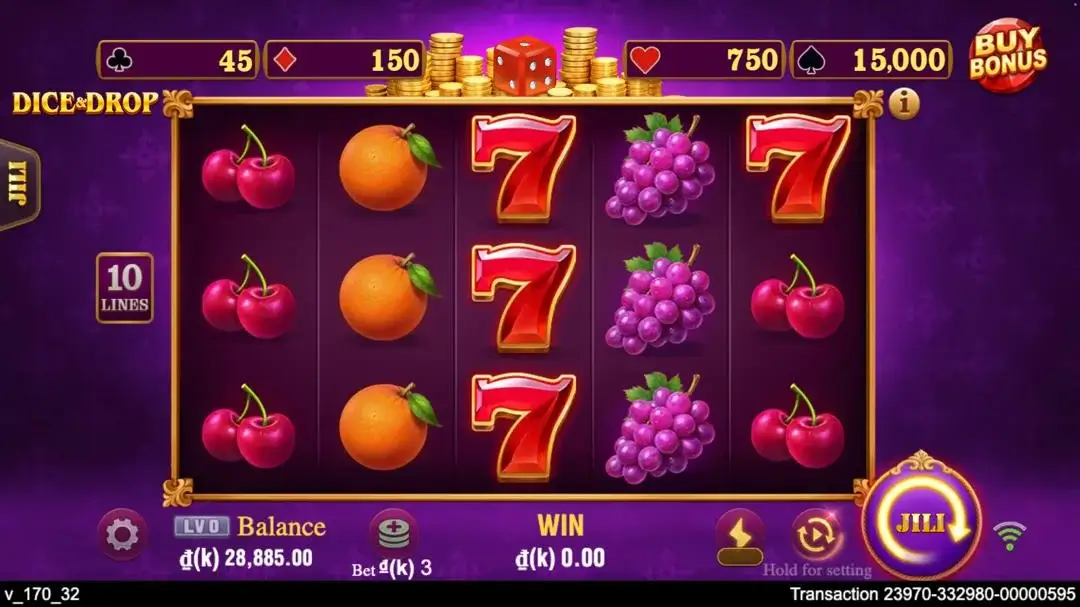 Ảnh giao diện chính game Dice (game CRASH88) chơi tại LC79