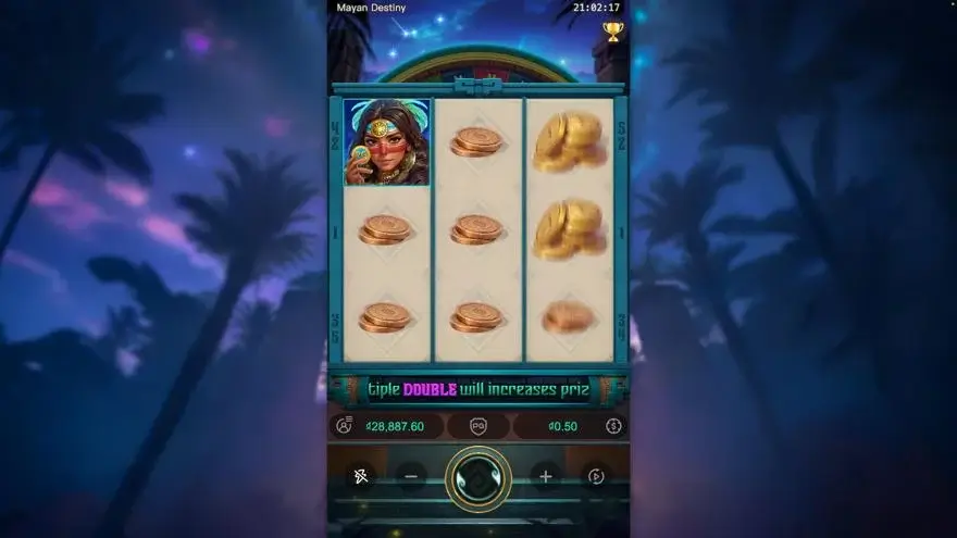 Ảnh màn hình gameplay game Mayan Destiny (slot PG) chơi tại LC79