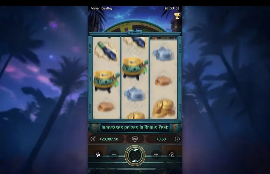 Ảnh màn hình gameplay game Mayan Destiny (slot PG) chơi tại LC79