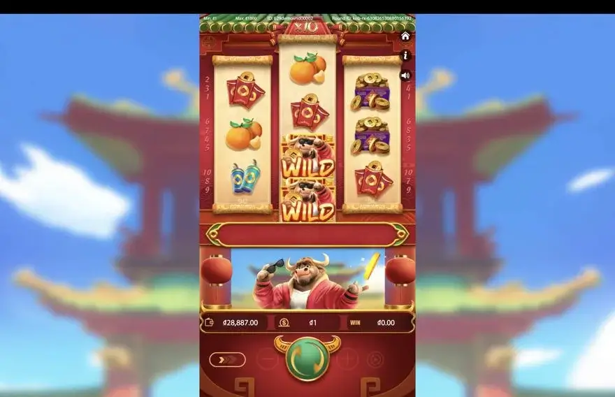 Ảnh màn hình gameplay game Mega Fortune Ox (Kingmidas #) (slot) chơi tại LC79