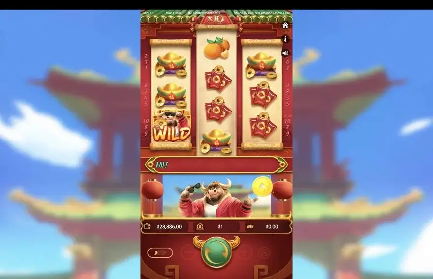 Ảnh bảng biểu tượng & tính năng game Mega Fortune Ox (Kingmidas #) (slot) chơi tại LC79