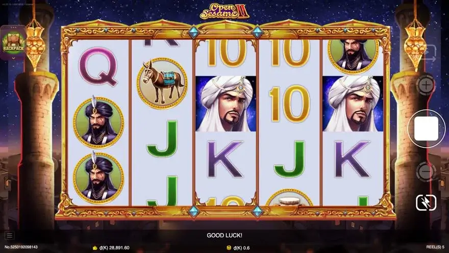 Ảnh màn hình gameplay game Open Sesame II (slot JDB) chơi tại LC79
