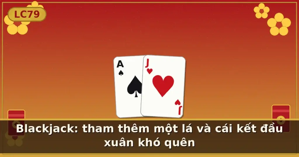 Blackjack: tham thêm một lá và cái kết đầu xuân khó quên — LC79