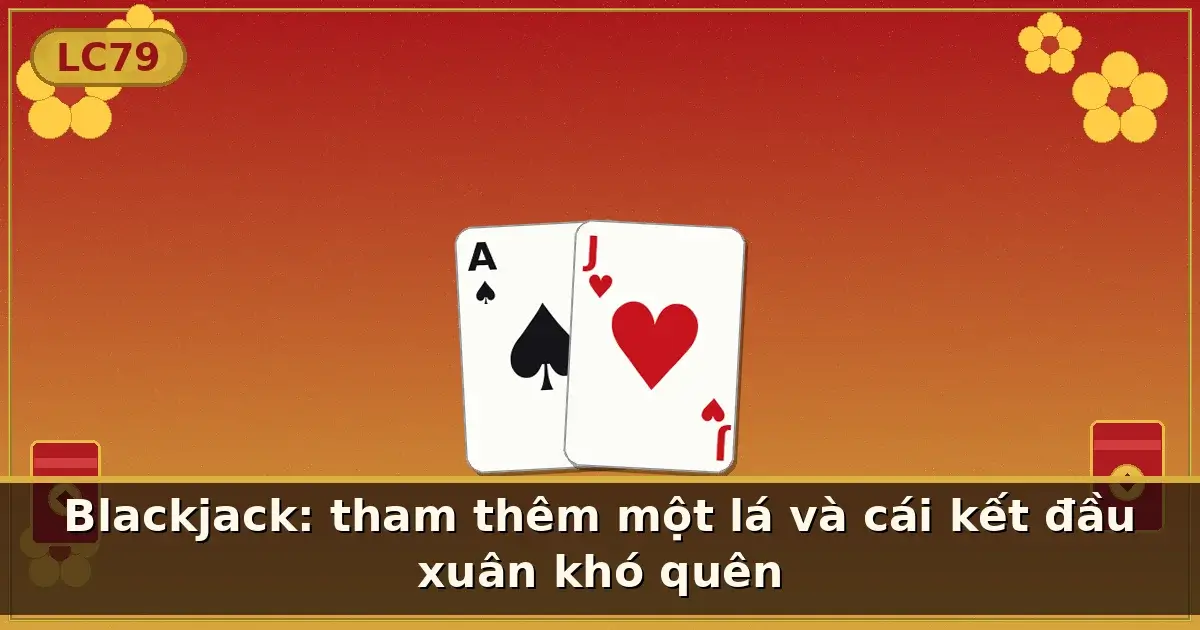 Blackjack: tham thêm một lá và cái kết đầu xuân khó quên — LC79