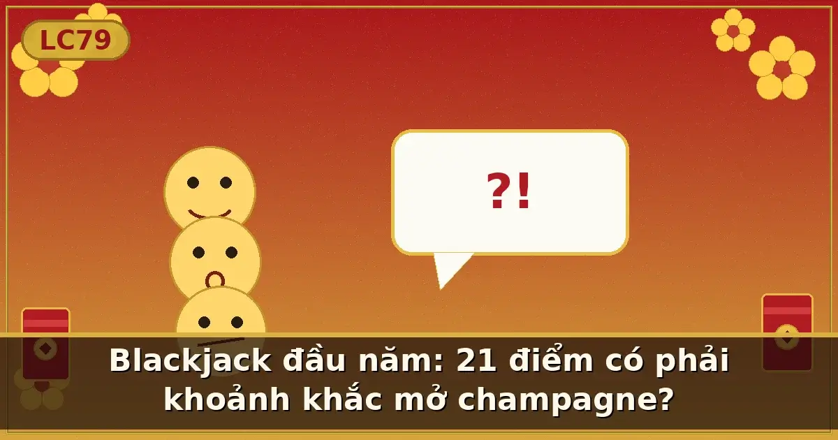 Blackjack đầu năm: 21 điểm có phải khoảnh khắc mở champagne? — LC79