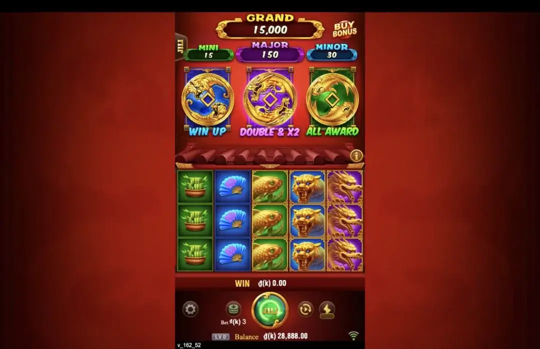 Ảnh giao diện chính game trải nghiệm 3 coin treasures 2 lc79 (slot) chơi tại LC79