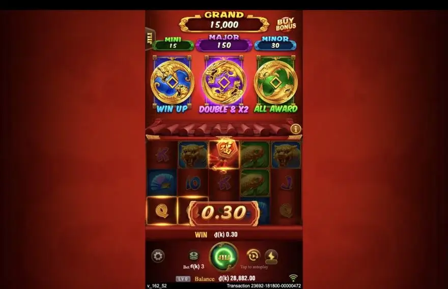 Ảnh bảng biểu tượng & tính năng game trải nghiệm 3 coin treasures 2 lc79 (slot) chơi tại LC79