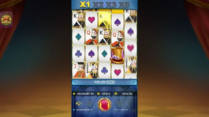 Ảnh bảng biểu tượng & tính năng game Trump Card (slot JDB) chơi tại LC79