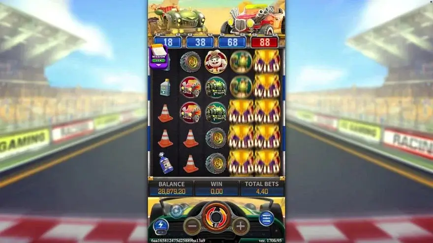 Ảnh màn hình gameplay game ANIMAL RACING (slot FC) chơi tại LC79