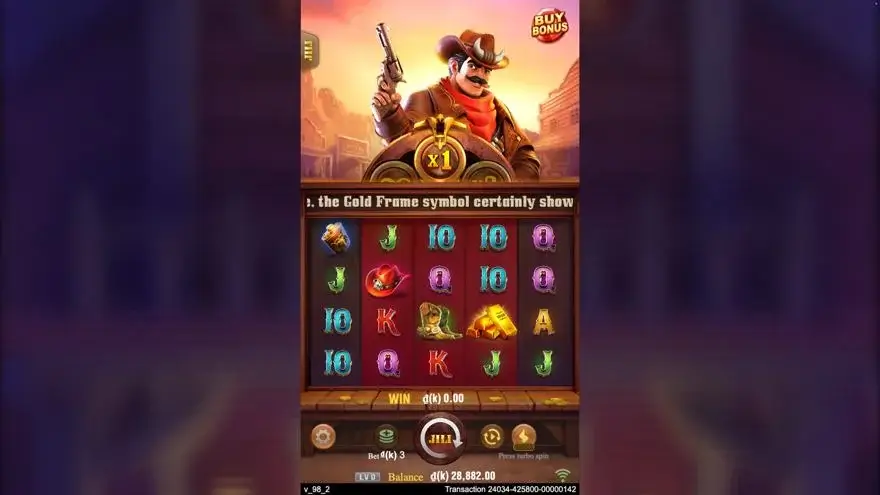 Ảnh màn hình gameplay game Bonus Hunter (slot JILI) chơi tại LC79