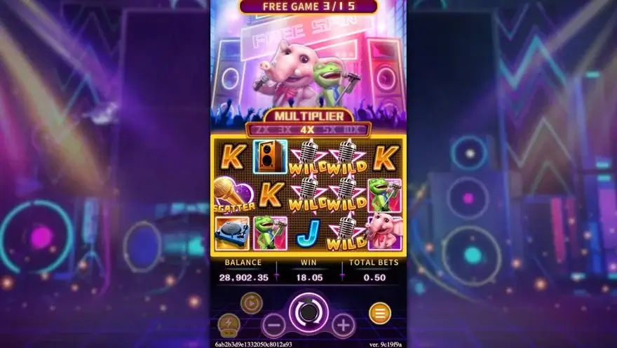 Ảnh màn hình gameplay game DA LE MEN (slot FC) chơi tại LC79