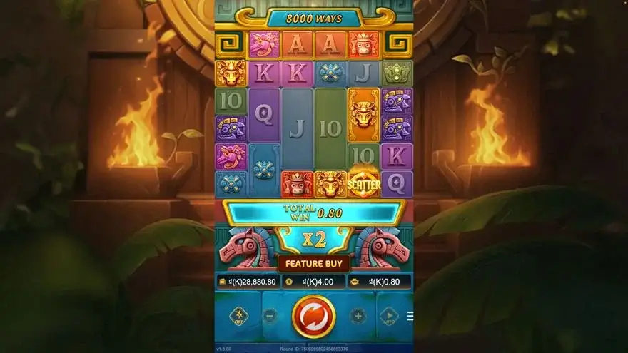 Ảnh bảng biểu tượng & tính năng game Golden Hoof Quest (slot JDB) chơi tại LC79
