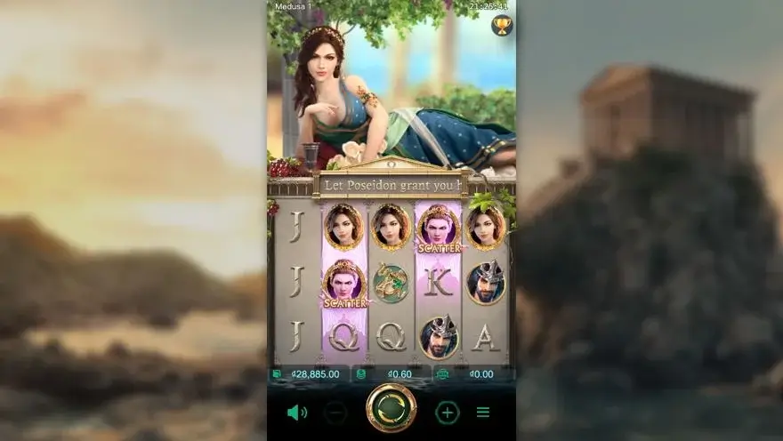 Ảnh bảng biểu tượng & tính năng game Medusa (slot JILI) chơi tại LC79