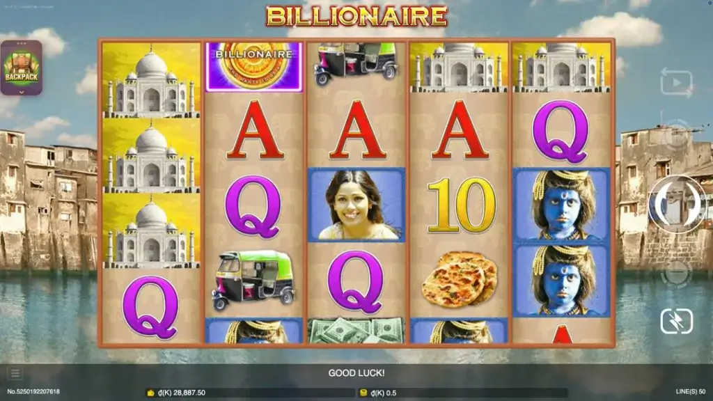 Ảnh giao diện chính game trải nghiệm billionaire lc79 (slot) chơi tại LC79