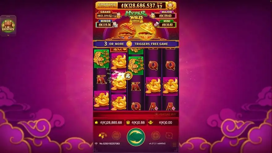 Ảnh bảng biểu tượng & tính năng game trải nghiệm dragon soar - hyper wild lc79 (slot) chơi tại LC79