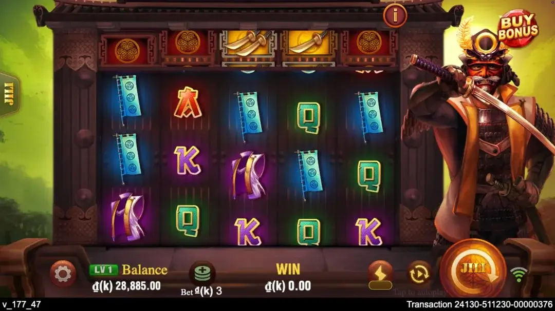 Ảnh giao diện chính game trải nghiệm shōgun lc79 (slot) chơi tại LC79