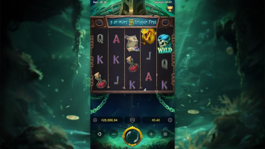 Ảnh giao diện chính game Dead Man's Riches (slot PG) chơi tại LC79