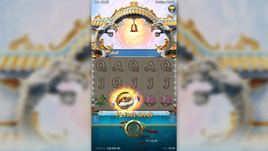 Ảnh giao diện chính game Dragon Legend (slot PG) chơi tại LC79