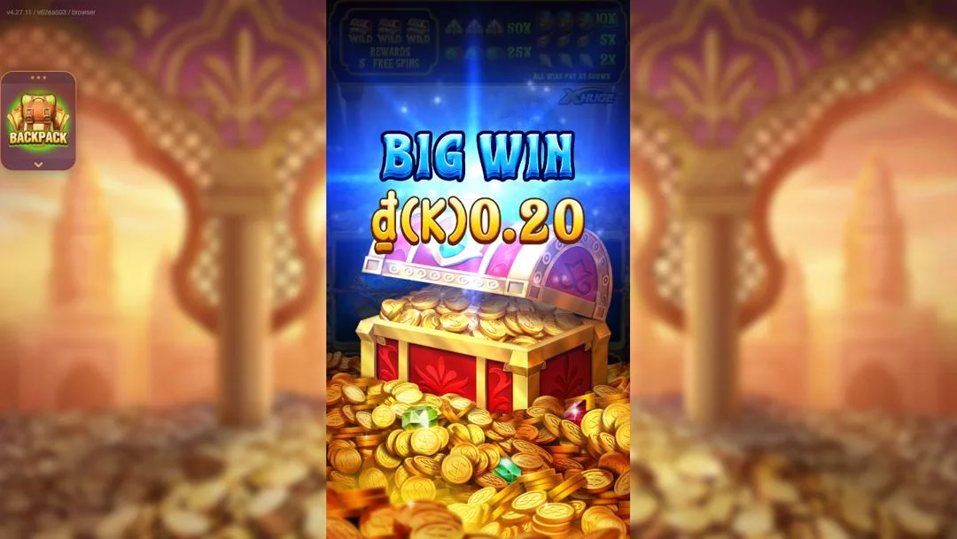 Ảnh giao diện chính game Lucky Elephant X-Huge (slot JDB) chơi tại LC79