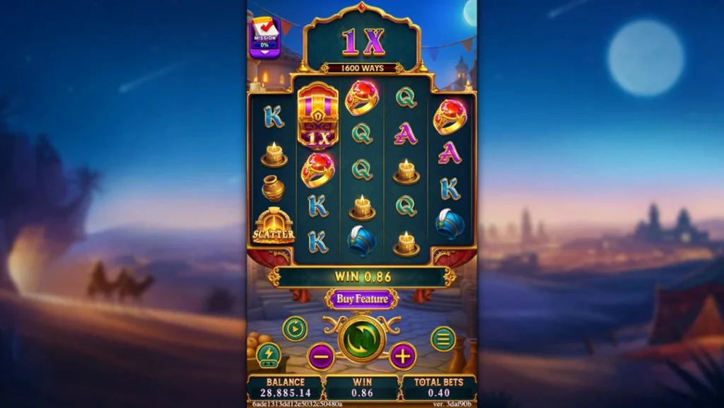 Ảnh giao diện chính game OPEN VAULT (slot FC) chơi tại LC79
