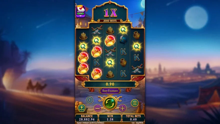 Ảnh màn hình gameplay game OPEN VAULT (slot FC) chơi tại LC79