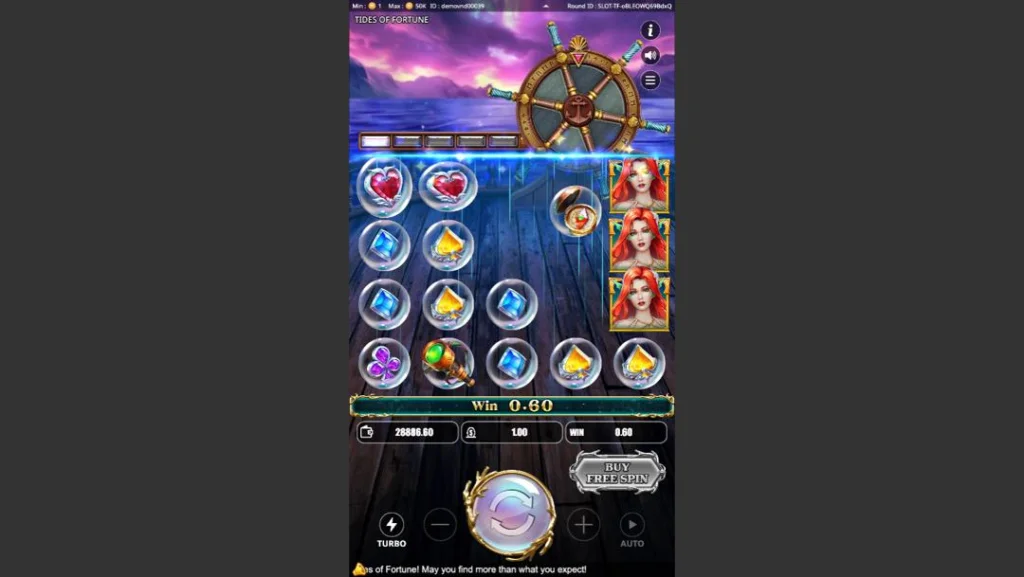 Ảnh giao diện chính game Tides of Fortune (Kingmidas #KM-SLOT-043) (slot) chơi tại LC79