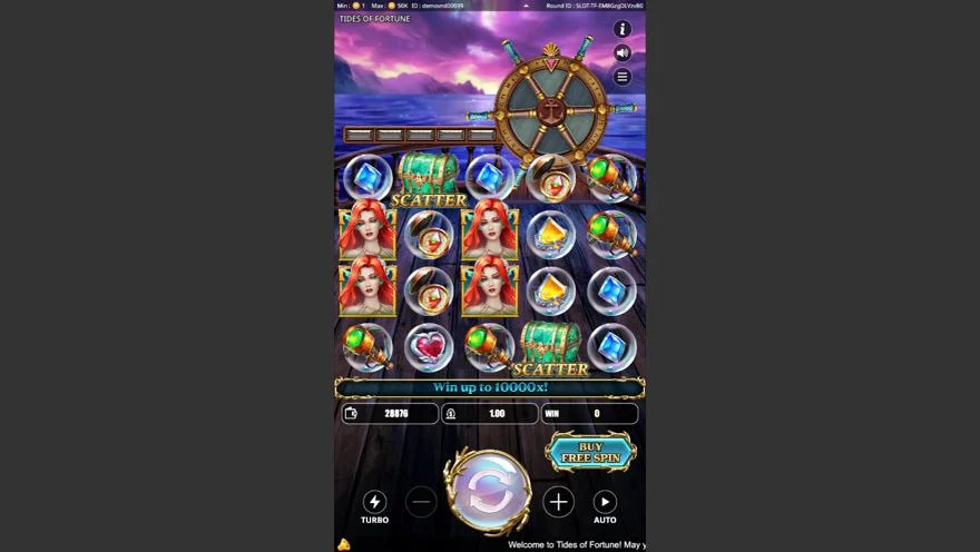 Ảnh bảng biểu tượng & tính năng game Tides of Fortune (Kingmidas #) (slot) chơi tại LC79