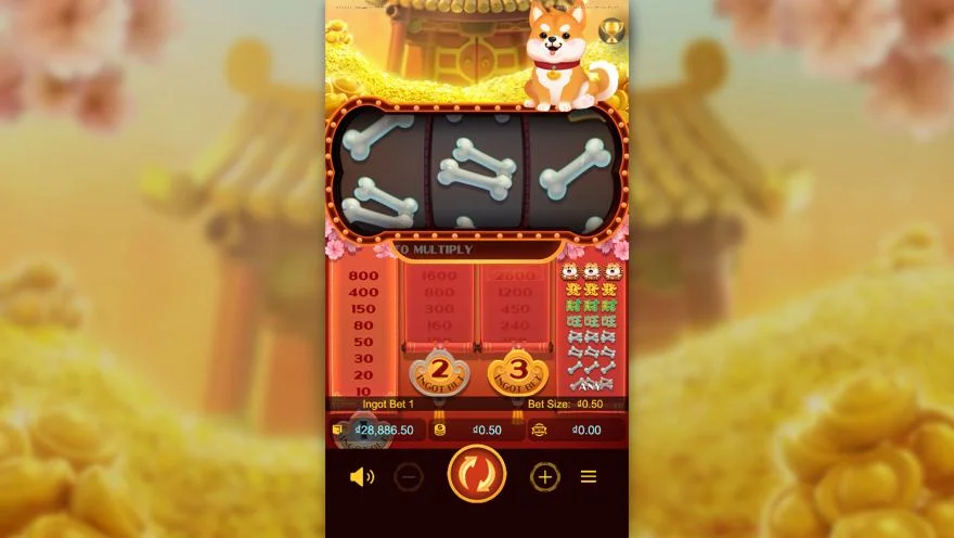 Ảnh màn hình gameplay game Win Win Won (slot PG) chơi tại LC79